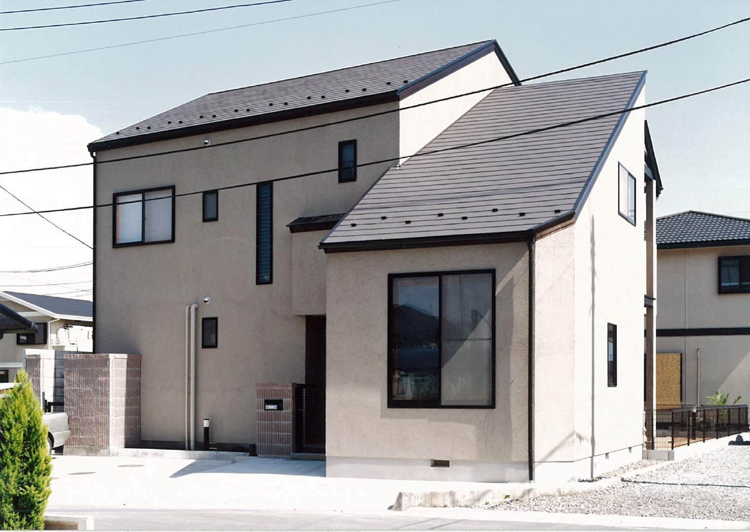 三宅建築設計事務所 近藤邸 山梨県 木造 2階建