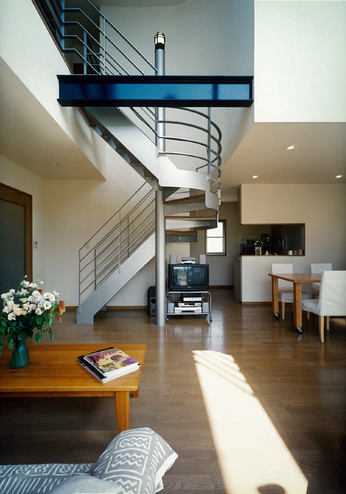 三宅建築設計事務所 高原邸 山梨県 鉄骨造 2階建