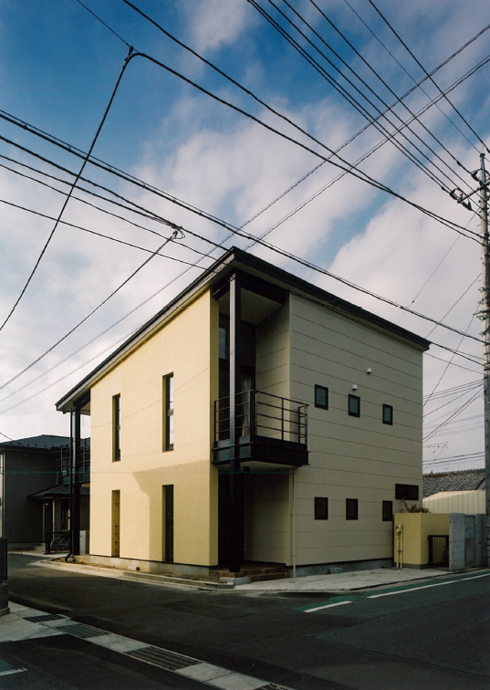 三宅建築設計事務所 高山邸 山梨県 鉄骨造 2階建