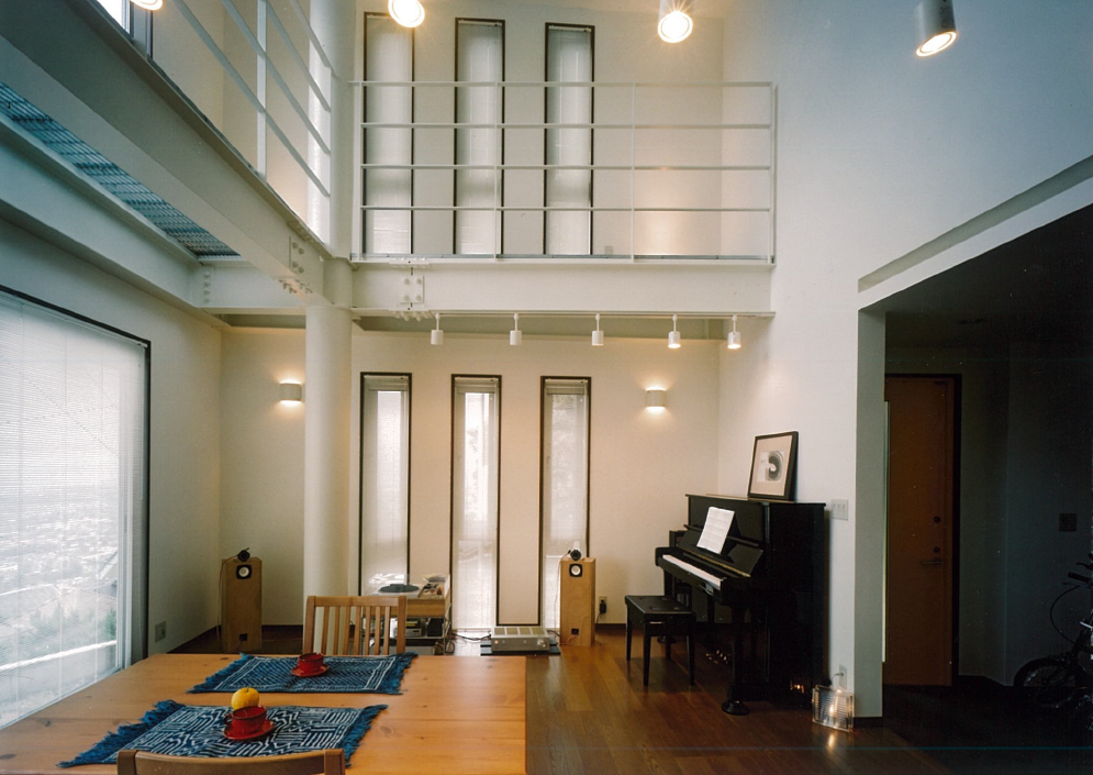 三宅建築設計事務所 河西邸 山梨県 鉄骨造 2階建