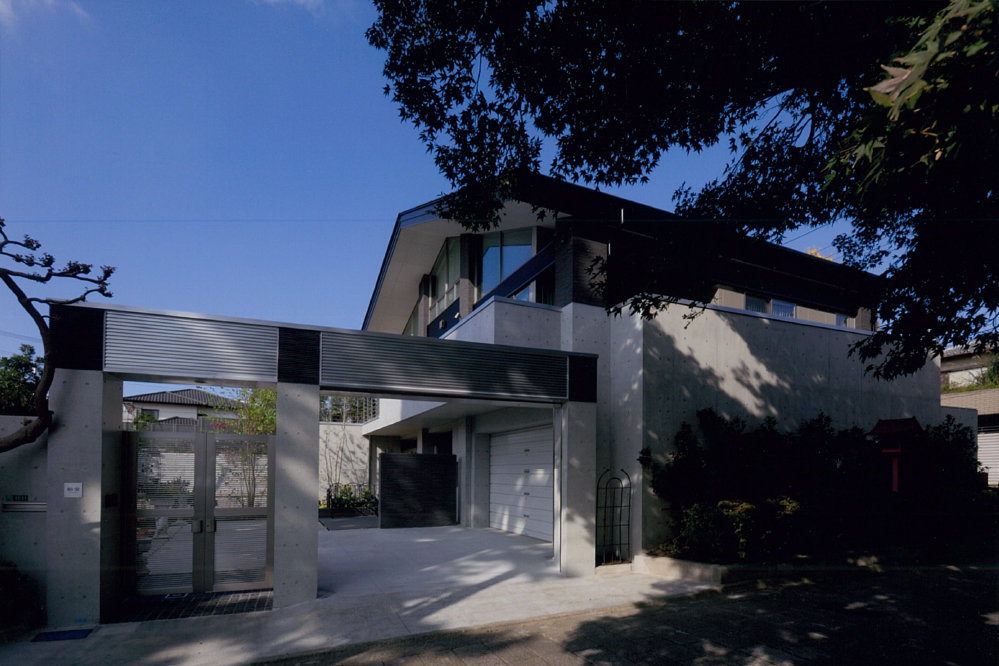 三宅建築設計事務所 朝賀邸 東京都 RC造 鉄骨造 2階建