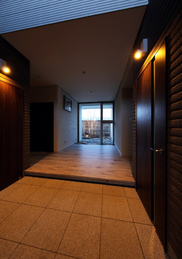 三宅建築設計事務所 桜林邸 山梨県 鉄骨造 2階建