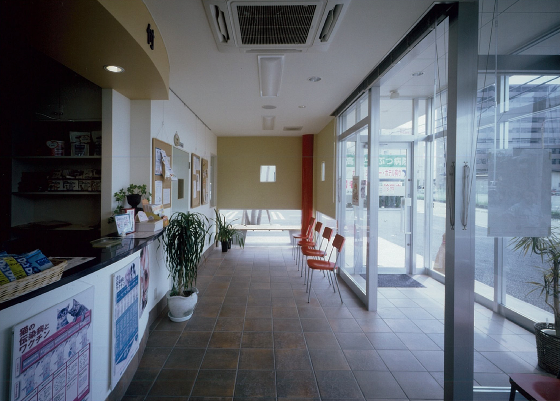 三宅建築設計事務所 高野動物病院 山梨県 鉄骨造 2階建