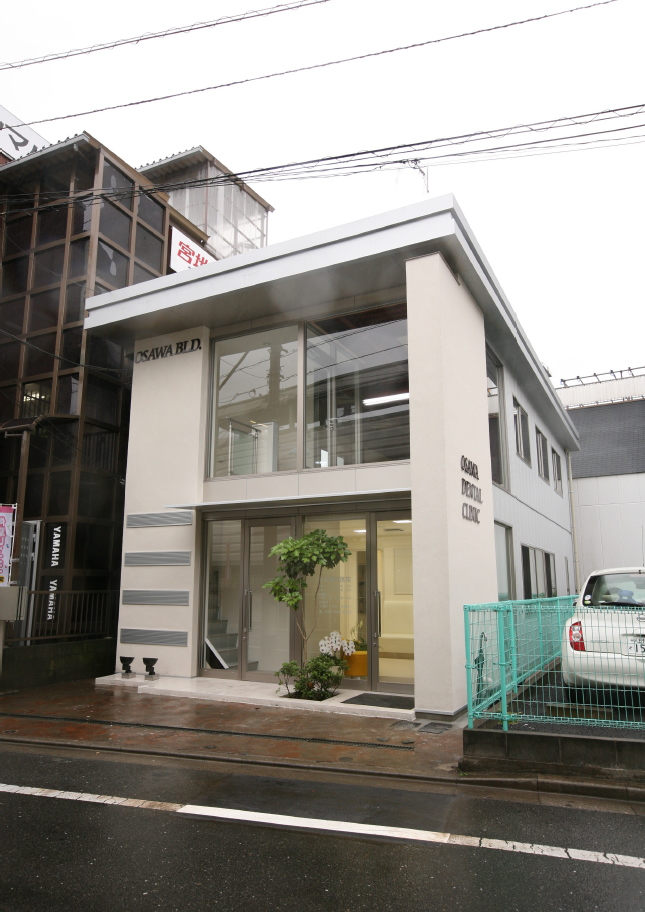三宅建築設計事務所 大沢歯科 東京都 鉄骨造 2階建