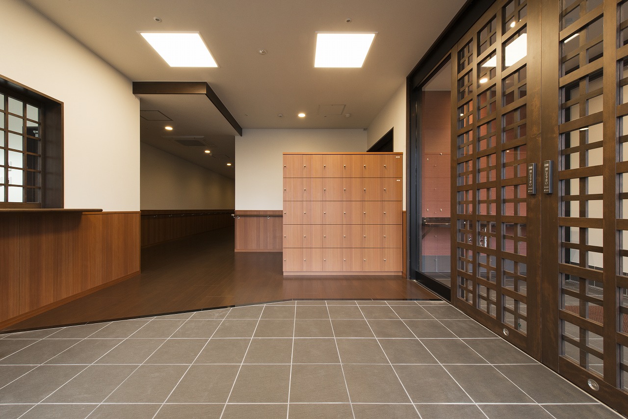 三宅建築設計事務所 特別養護老人ホ－ム ＷＡＲＡＫＵ 山梨県 鉄骨造 2階建