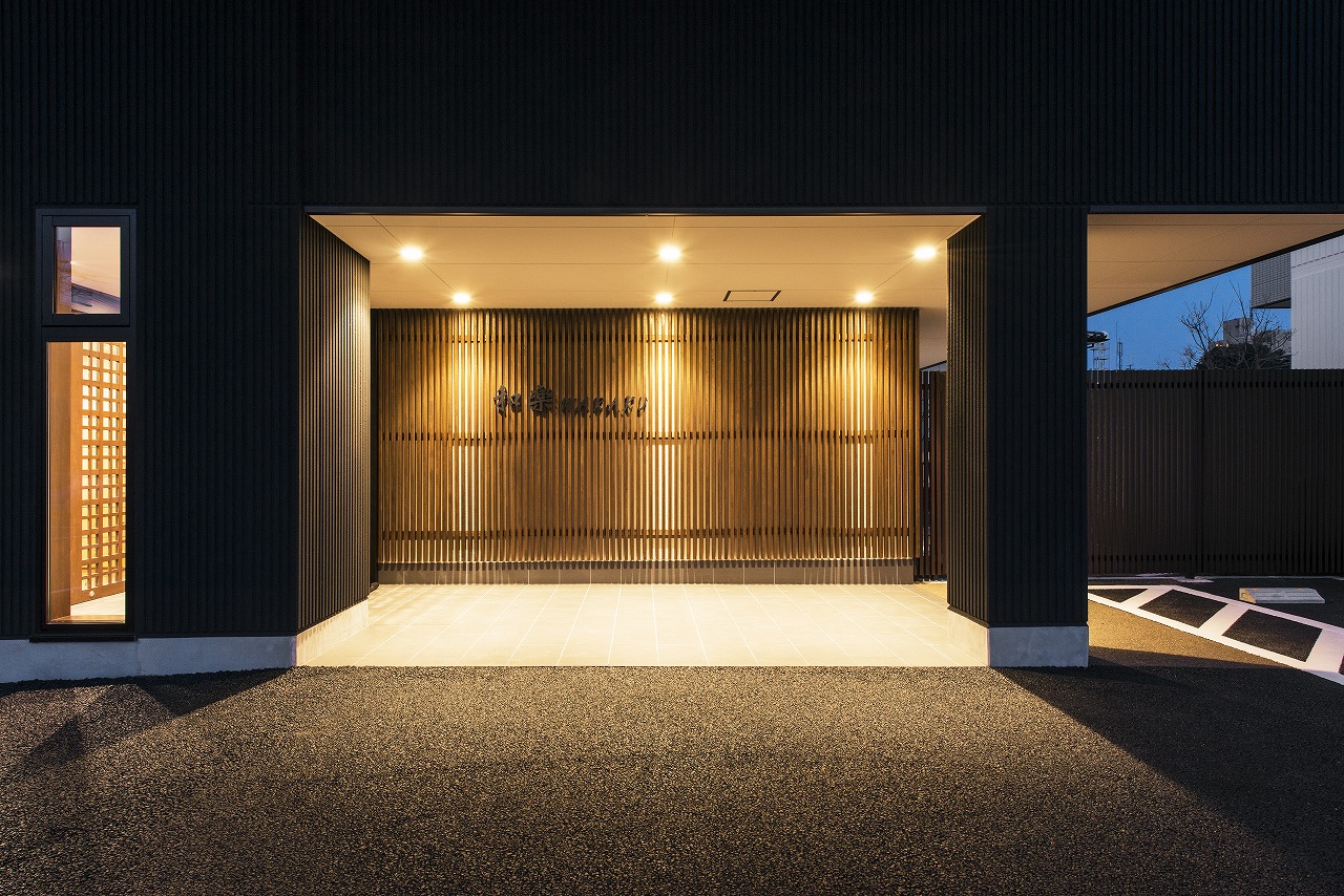 三宅建築設計事務所 特別養護老人ホ－ム ＷＡＲＡＫＵ 山梨県 鉄骨造 2階建