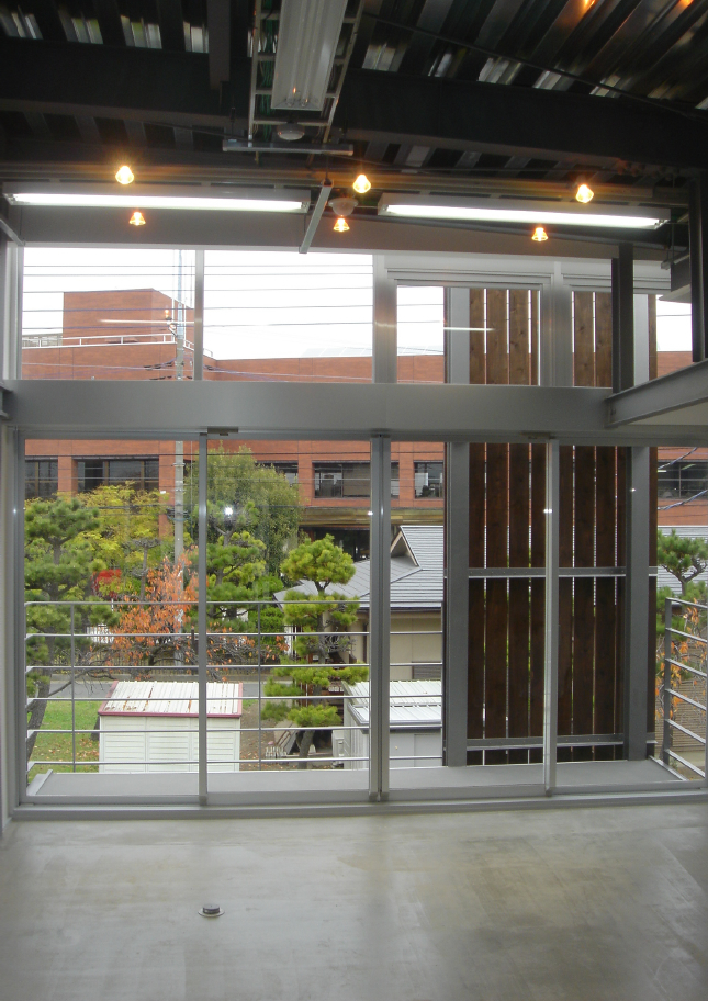 三宅建築設計事務所 小澤ビル 山梨県 鉄骨造 2階建