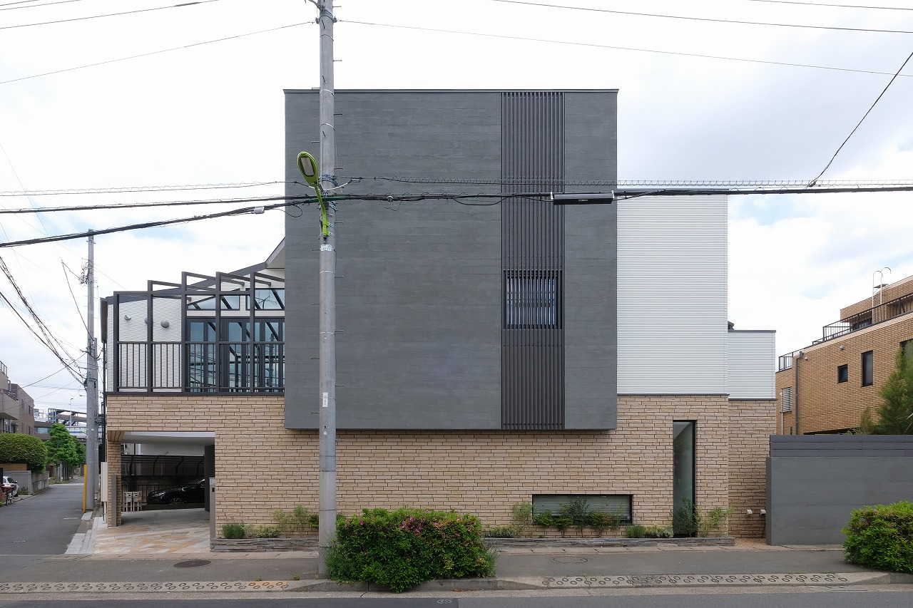 三宅建築設計事務所 藤崎邸 東京都 RC造 木造 地下1階 地上2建