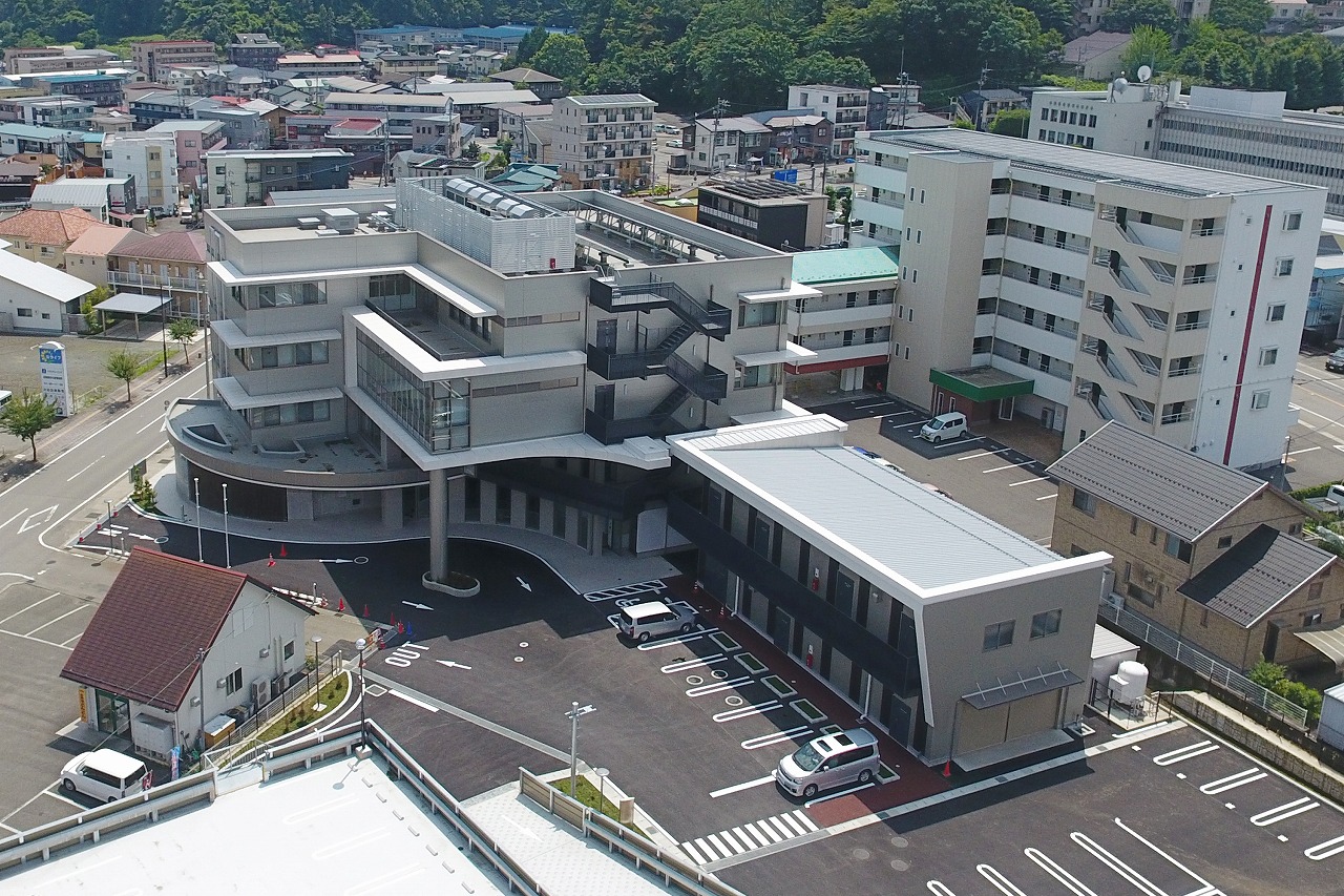 三宅建築設計事務所 南都留合同庁舎 山梨県 鉄骨造 4階建